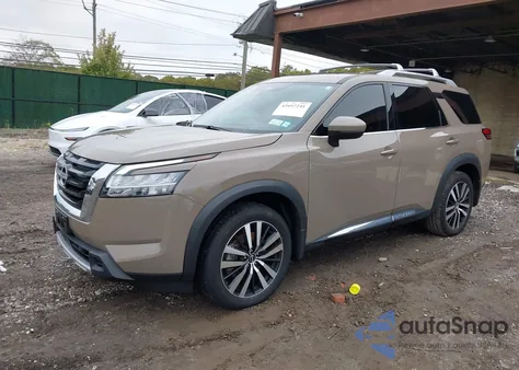 2024 Nissan Pathfinder Platinum 4Wd from USA, damaged, VIN 5N1DR3DJ2RC314820